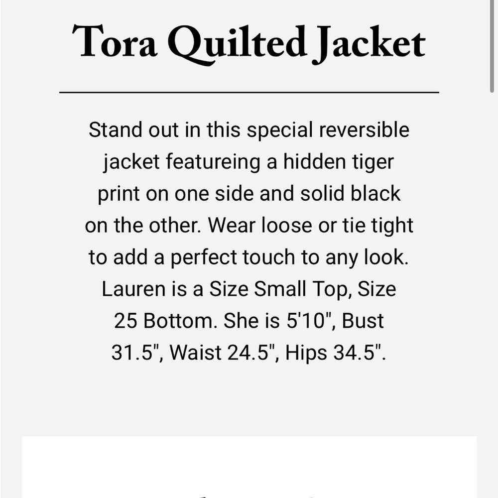 Roark Tora quilted reversible jacket XS - Picture 6 of 7